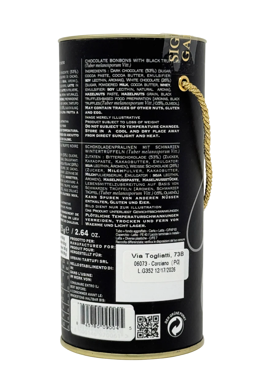 Black Truffle Bonbons 2.6 oz - Image 3